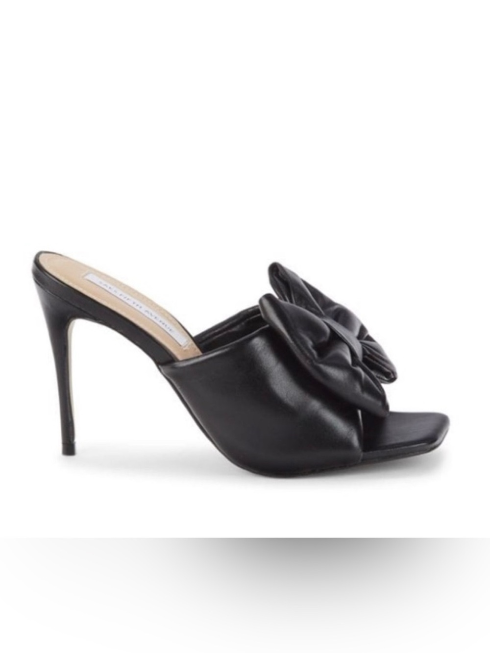 NWOB Saks Fifth Avenue Bow Heels 6